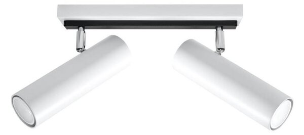 Spot DIREZIONE 2xGU10/40W/230V alb