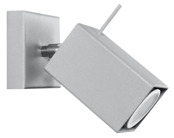 Sollux SL.0455 - Aplica MERIDA 1xGU10/40W/230V gri, montaj pe perete