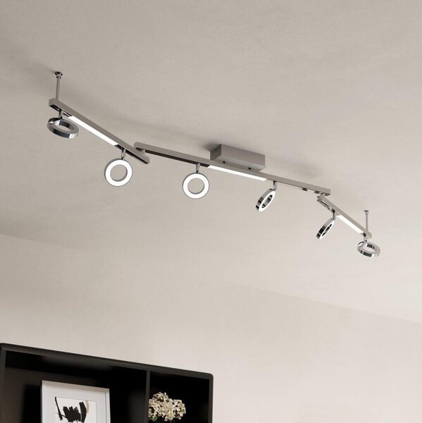 Eglo 96183 - Spot CARDILLIO 1, 6xLED 3,2W + 3xLED 3,3W, 230V