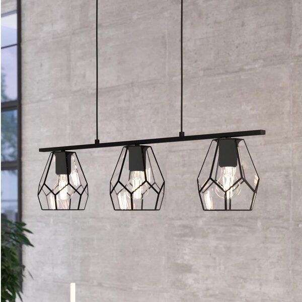 Lustră LED suspendată pe cablu MARDYKE 3xE27/40W/230V - Eglo 43644