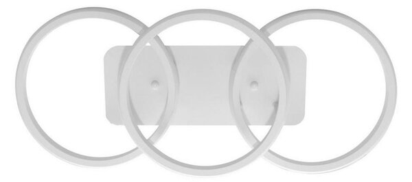 Lustră LED aplicată BARI LED/30W/230V albă