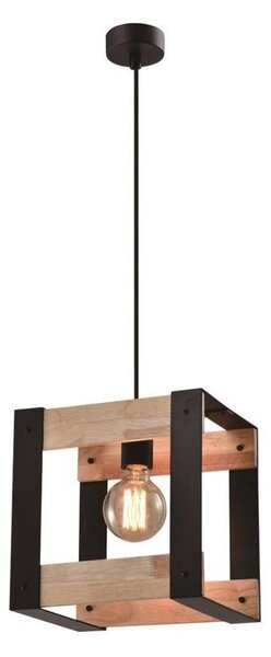 Lustră pe cablu VARNA 1xE27/40W/230V lemn