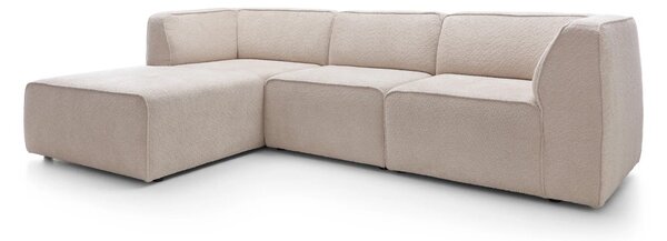 Colțar lemn masiv Hugg, 275 × 175 × 77 cm - Stânga