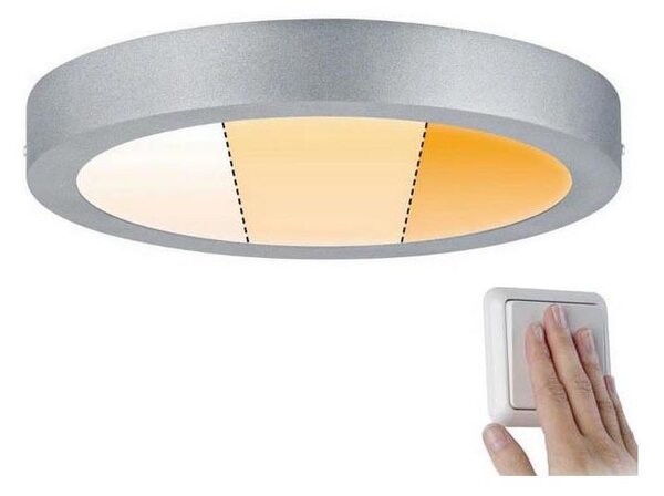 Plafonieră LED/16W CARPO 230V 2300/2500/3000K Paulmann 79798