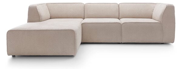 Colțar lemn masiv Hugg, 275 × 175 × 77 cm - Stânga
