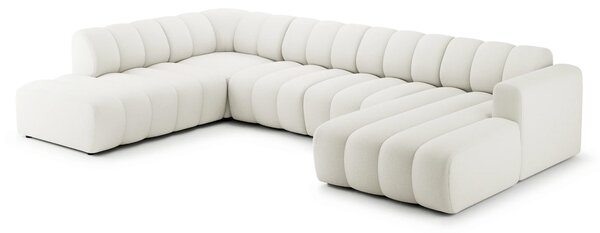 Colțar lemn masiv Bummel, 343 × 213 × 77 cm - Stânga