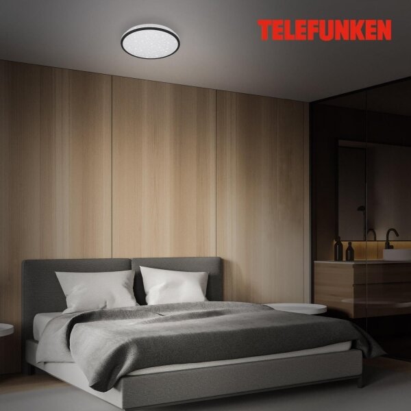 Plafonieră LED pentru baie Telefunken 318305TF LED/16W/230V d. 28 cm