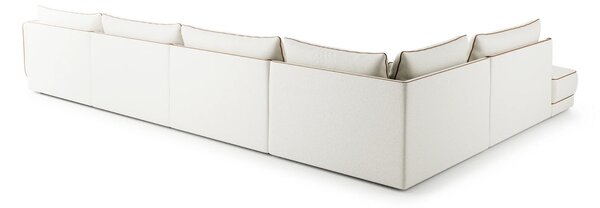 Colțar lemn masiv Yves, 431 × 253 × 83 cm - Stânga