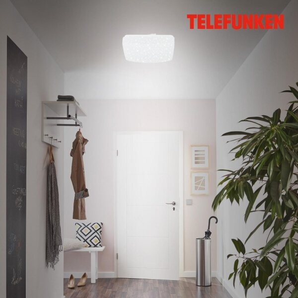 Plafonieră LED cu senzor Telefunken 601906TF LED/12W/230V 4000K