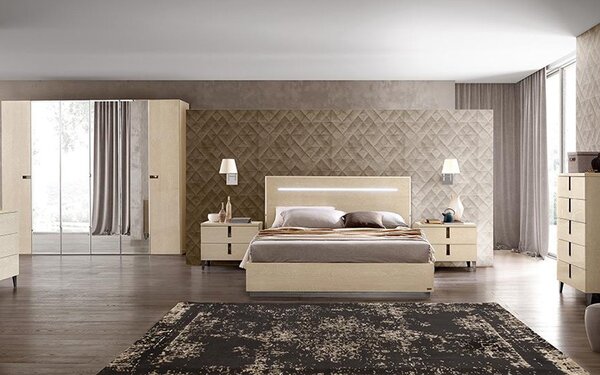 Pat lemn masiv Almira 160/180×200 cm - 160x200