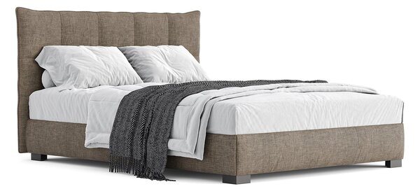 Pat tapițat Idis cu saltea, 120/140/160/180 cm - 120x200