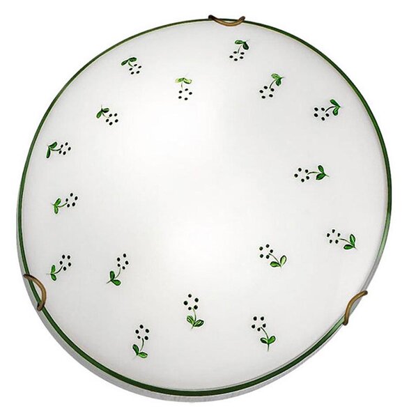Plafonieră Kolarz 731.12.4.21 NONNA 2xE27/60W/230V d. 40 cm verde