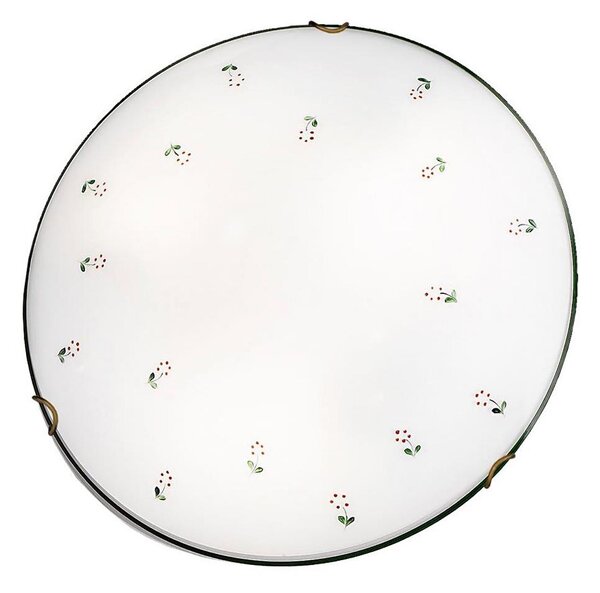 Plafonieră Kolarz 731.13.4.70 NONNA 3xE27/60W/230V d. 50 cm negru