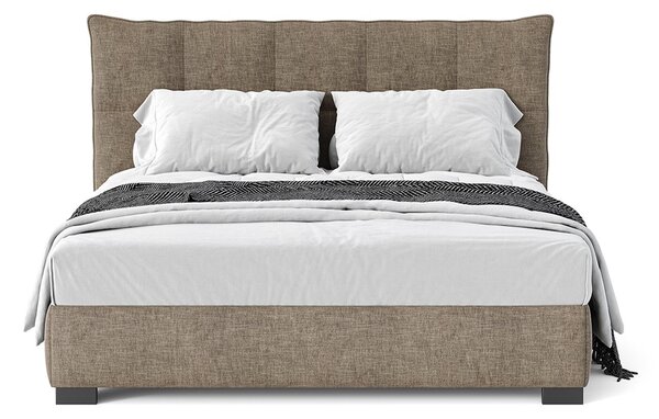 Pat tapițat Idis cu saltea, 120/140/160/180 cm - 120x200