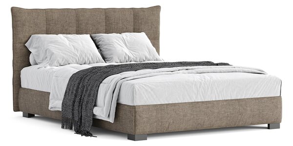 Pat tapițat Idis cu saltea, 120/140/160/180 cm - 120x200