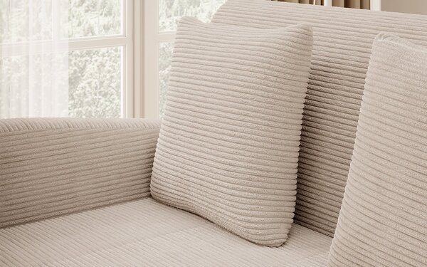 Canapea lemn masiv extensibilă Ario Personalizabilă, 130 × 103 × 85 cm - royal 01