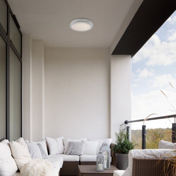 Rabalux 77036 - Plafonieră LED pentru baie INDRE, 28W, 230V, IP54, alb