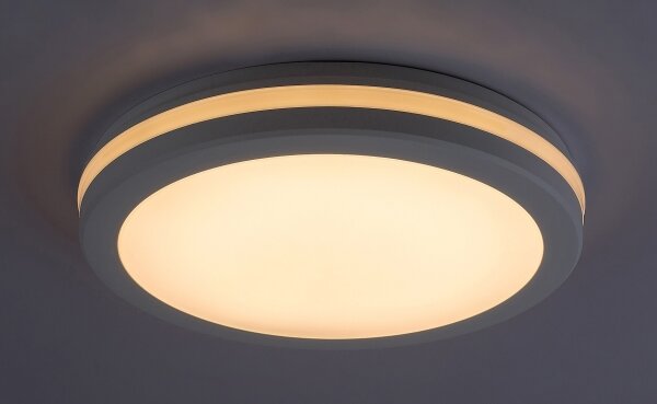 Rabalux 77036 - Plafonieră LED pentru baie INDRE, 28W, 230V, IP54, alb
