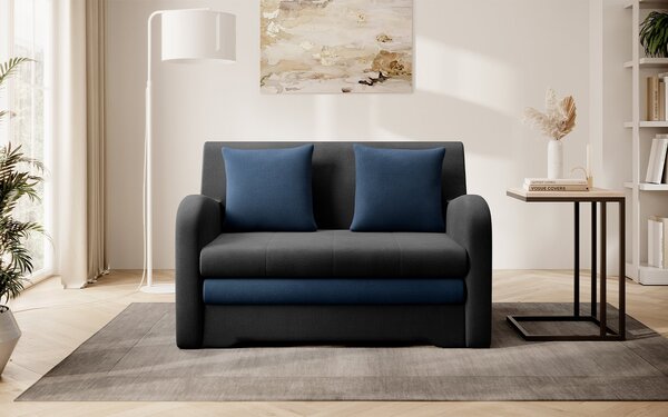 Canapea lemn masiv extensibilă Ario Personalizabilă, 130 × 103 × 85 cm - royal 01