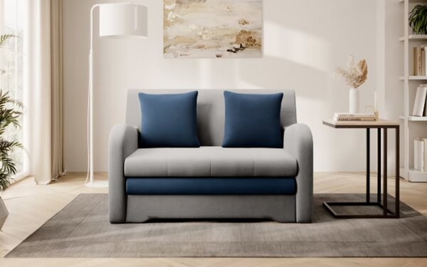 Canapea lemn masiv extensibilă Ario Personalizabilă, 130 × 103 × 85 cm - royal 01