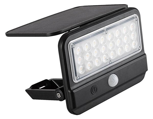 Rabalux 77040 - LED lampă solară de perete FLAXTON LED/7W/3,7V IP54 negru