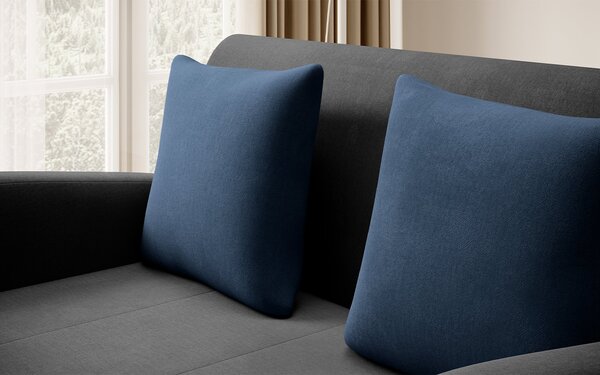 Canapea lemn masiv extensibilă Ario Personalizabilă, 130 × 103 × 85 cm - royal 01
