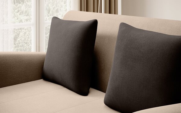 Canapea lemn masiv extensibilă Ario Personalizabilă, 130 × 103 × 85 cm - royal 01