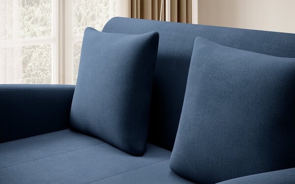 Canapea lemn masiv extensibilă Ario Personalizabilă, 130 × 103 × 85 cm - royal 01