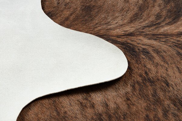 Covor Artificial Cowhide, Vaca G5067-3 Piele maro