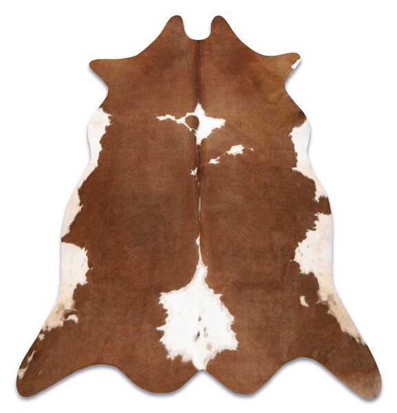 Covor Artificial Cowhide, Vaca G5070-2 maro alb din piele