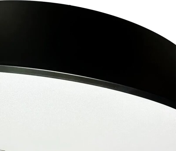 Plafonieră LED dimabilă LED/50W/230V 3000-6500K negru + telecomandă