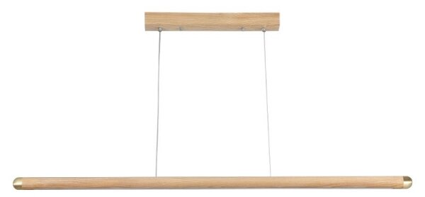 Lustră LED pe cablu LED/22W/230V 4000K 120 cm frasin/lemn masiv