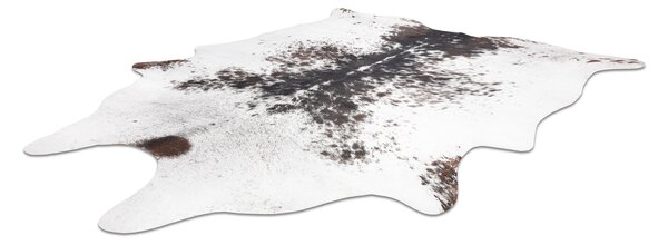 Covor Artificial Cowhide, Vaca G5074-1 alb maro din piele