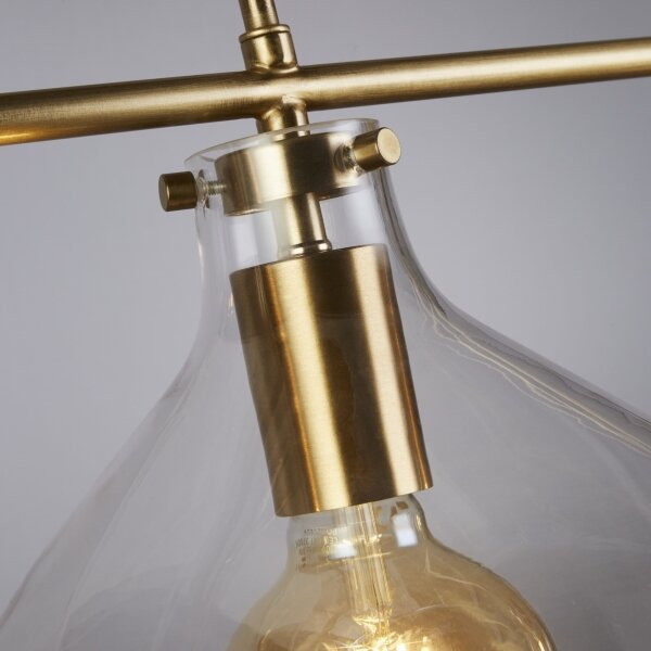 Lustră pe cablu Searchlight 31031-3PB MARGARITA 3xE27/60W/230V alamă