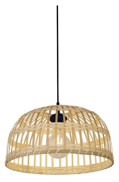 Lustră pe cablu Searchlight 7394CW BALI 1xE27/60W/230V d. 40 cm bambus