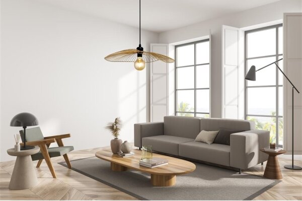 Lustră pe cablu Searchlight 88550GO WAVE 1xE27/60W/230V auriu