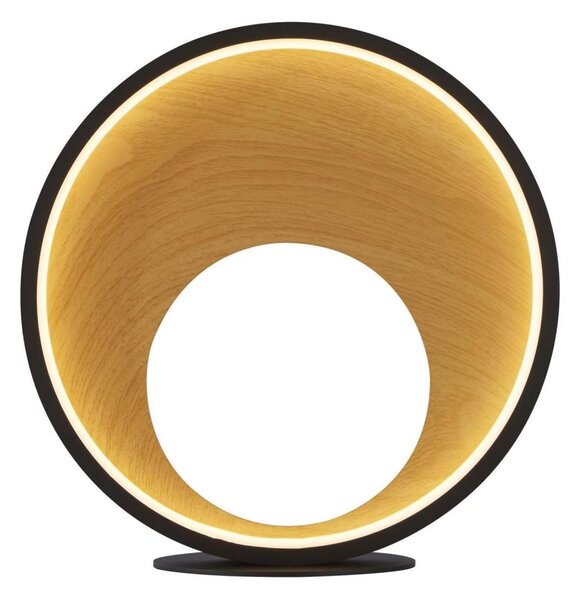 Lampă LED dimabilă de masă Searchlight EU36301-1BK CURIO LED/12W/230V maro