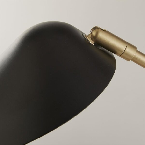 Lampă de masă Searchlight EU60419BK SWAN 1xE14/7W/230V negru