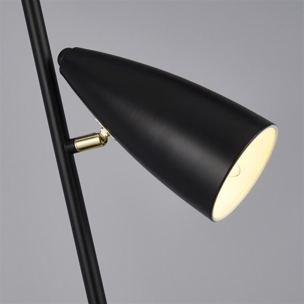 Lampadar Searchlight EU60971BK STYLUS 2xE14/40W/230V negru