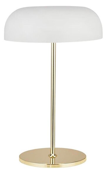 Lampă de masă Searchlight EU60707WH HANOVER 2xE14/40W/230V alb/auriu