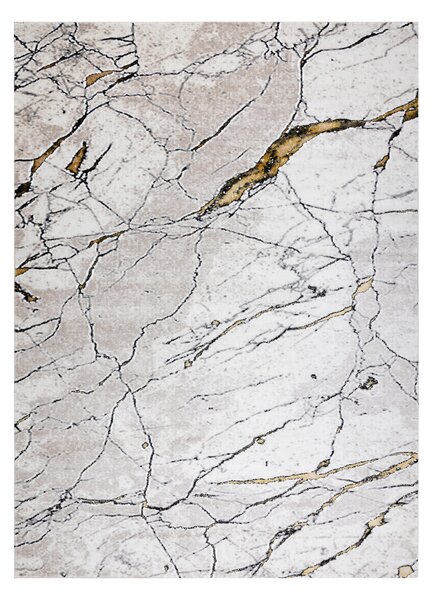 Modern GLOSS covor 529A 53 Marmură, piatră, stilat, glamour fildeş / bej