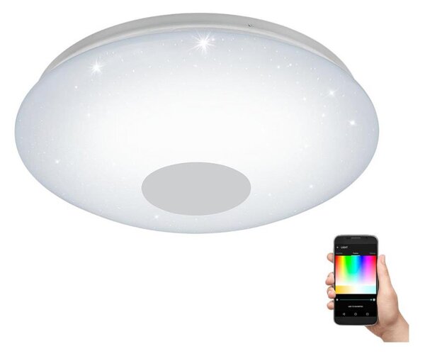 Eglo 96684 - Plafonier LED RGBW VOLTAGO-C, dimabil, 17W, 230V