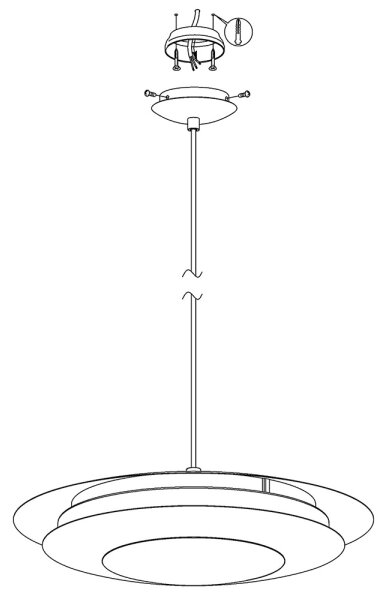 Eglo 98041 - Lustr LED RGB dimabil MONEVA-C pe cablu LED/18W/230V