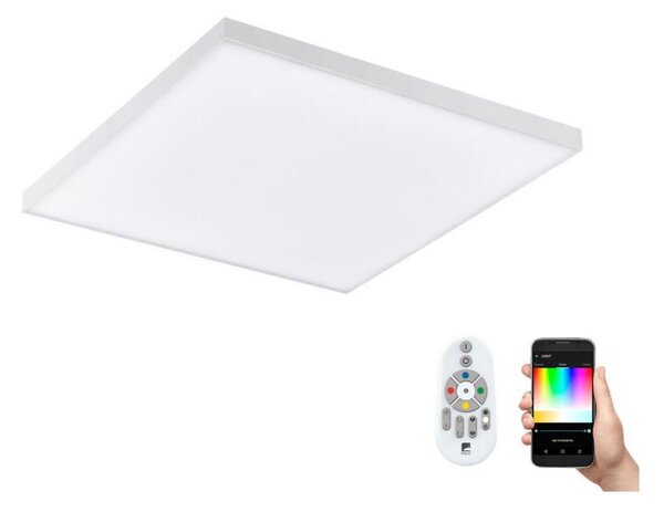 Plafonieră LED RGB dimabilă TURCONA-C LED/15W/230V Eglo 98562 + telecomandă