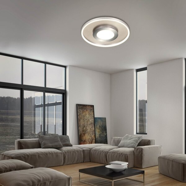 Plafonieră LED dimabilă Briloner 3640-012 FRAME LED/25W/230V 2700-6500K + telecomandă