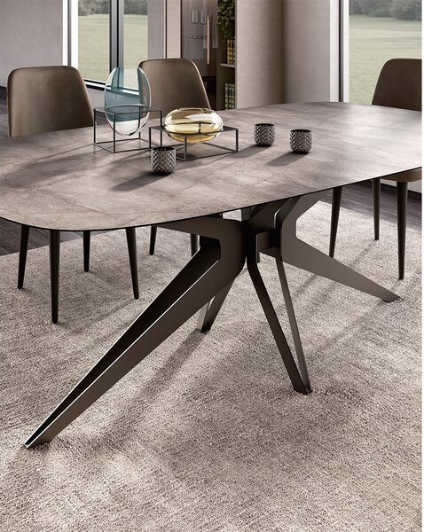Set lemn masiv masă și scaune Nora - 2 scaune, 180 (+45 +45 cm extensii)