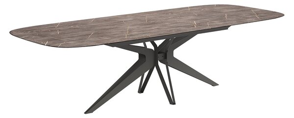 Set lemn masiv masă și scaune Hexagon - 275 × 120 × 75 cm, 2 scaune