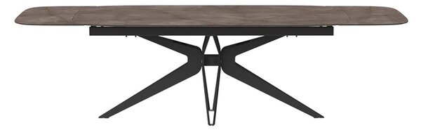 Set lemn masiv masă și scaune Hexagon - 275 × 120 × 75 cm, 2 scaune