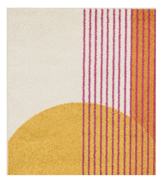 Covor galben-portocaliu 120x170 cm Muse Orange Retro – Asiatic Carpets