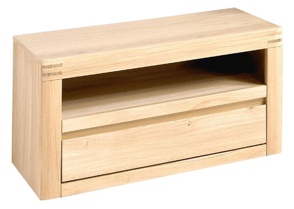 Bancă lemn masiv Milo, 85 × 37 × 43 cm - Nu